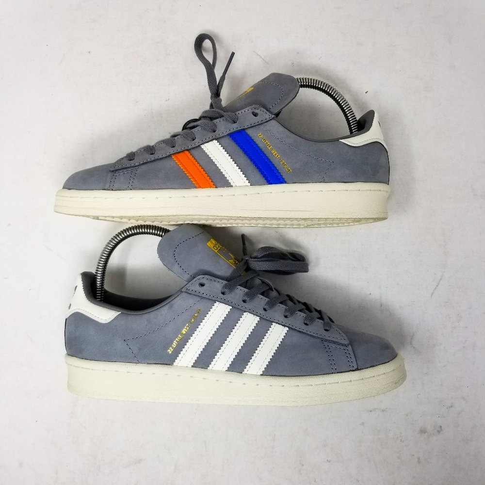 adidas Campus 80s SneakerStuff Grey 22 Little West - Picture 9 of 12